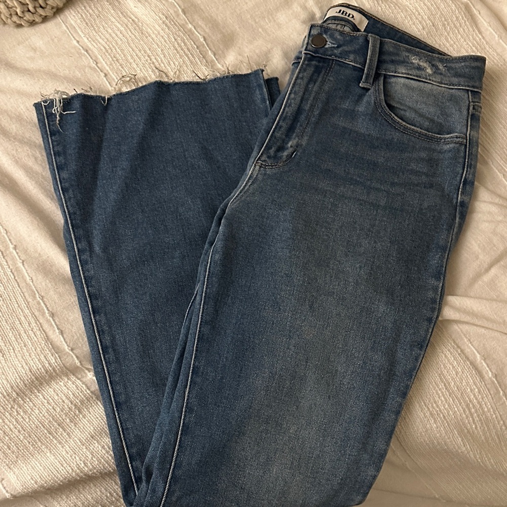 Stylish Blue Ankle Jeans